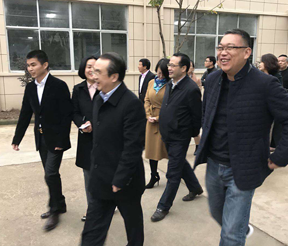 2017年麗水市徐市長一行蒞臨康瑞閥門參觀指導